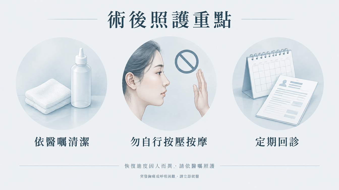 自體肋骨法令紋手術恢復期多久?術後照護要注意什麼? 自體肋骨法令紋手術恢復期多久?術後照護要注意什麼?