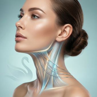 Is liposuction for double chin not enough? Why do you need a swan neck surgery (neck muscle suturing)?