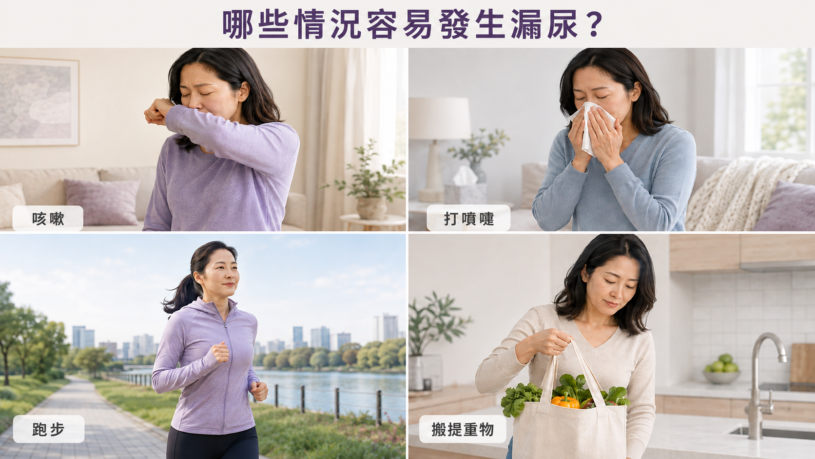 什麼是應力性尿失禁？